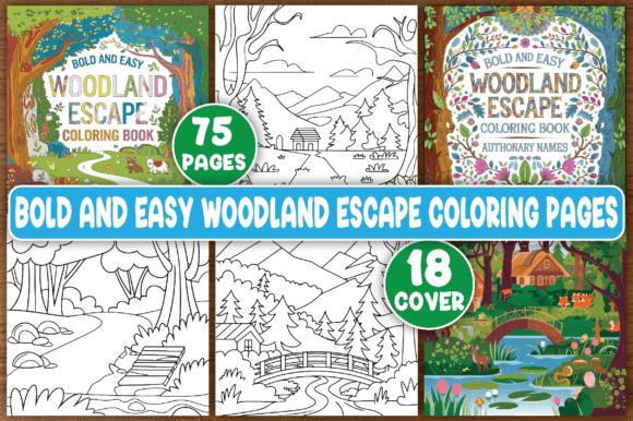 Woodland Escape Coloring Pages Preview