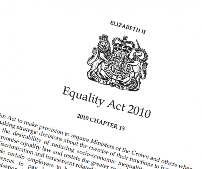 Equality Act in the UK