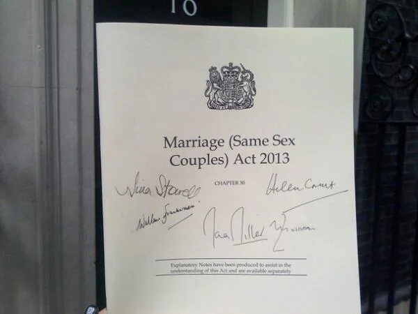 Marriage (Same Sex Couples) Act