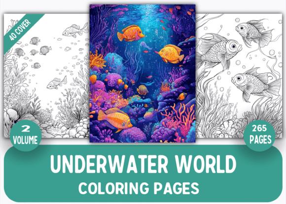 Underwater World Coloring Pages Preview