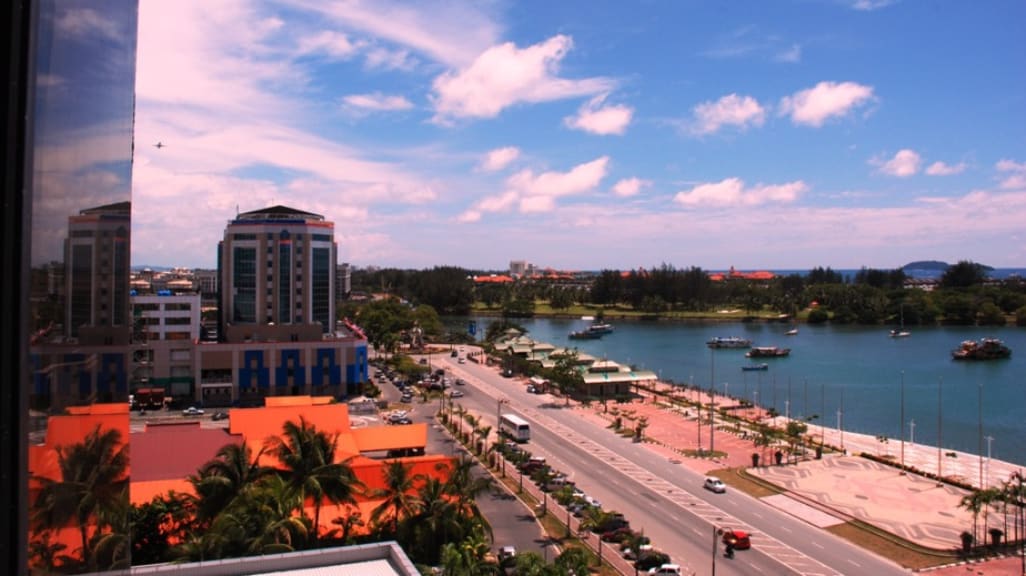 KK Waterfront: Sabah's Bustling Seaside Promenade