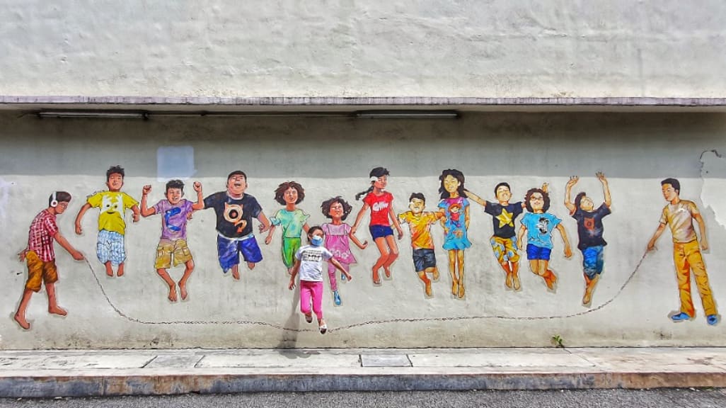 Mural Art's Lane: A Colorful Display of Street Art