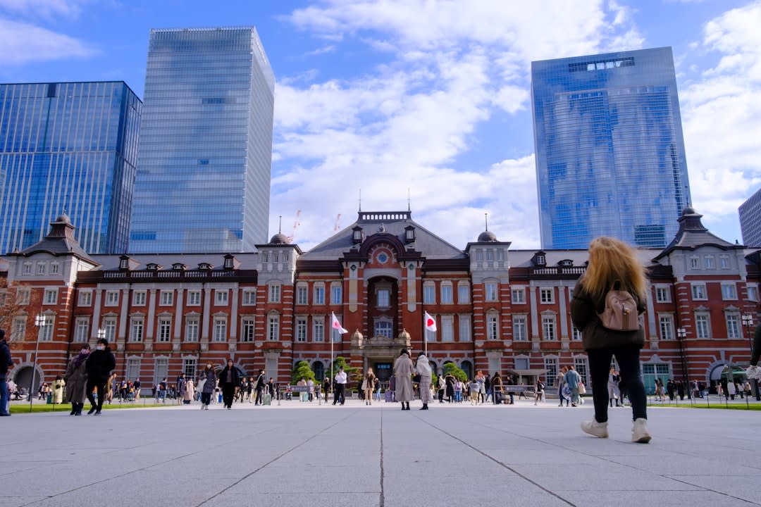 Visit the Imperial Palace East Gardens near Tokyo Station