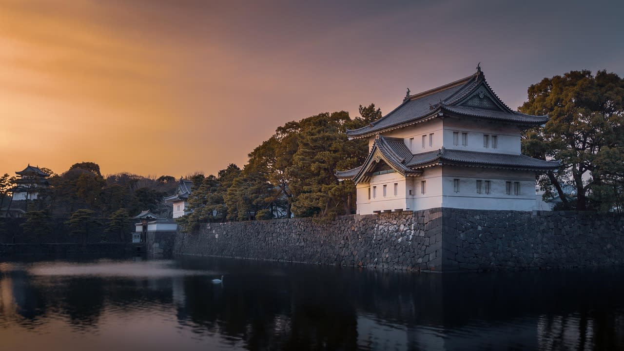 Visit the Imperial Palace East Gardens near Tokyo Station