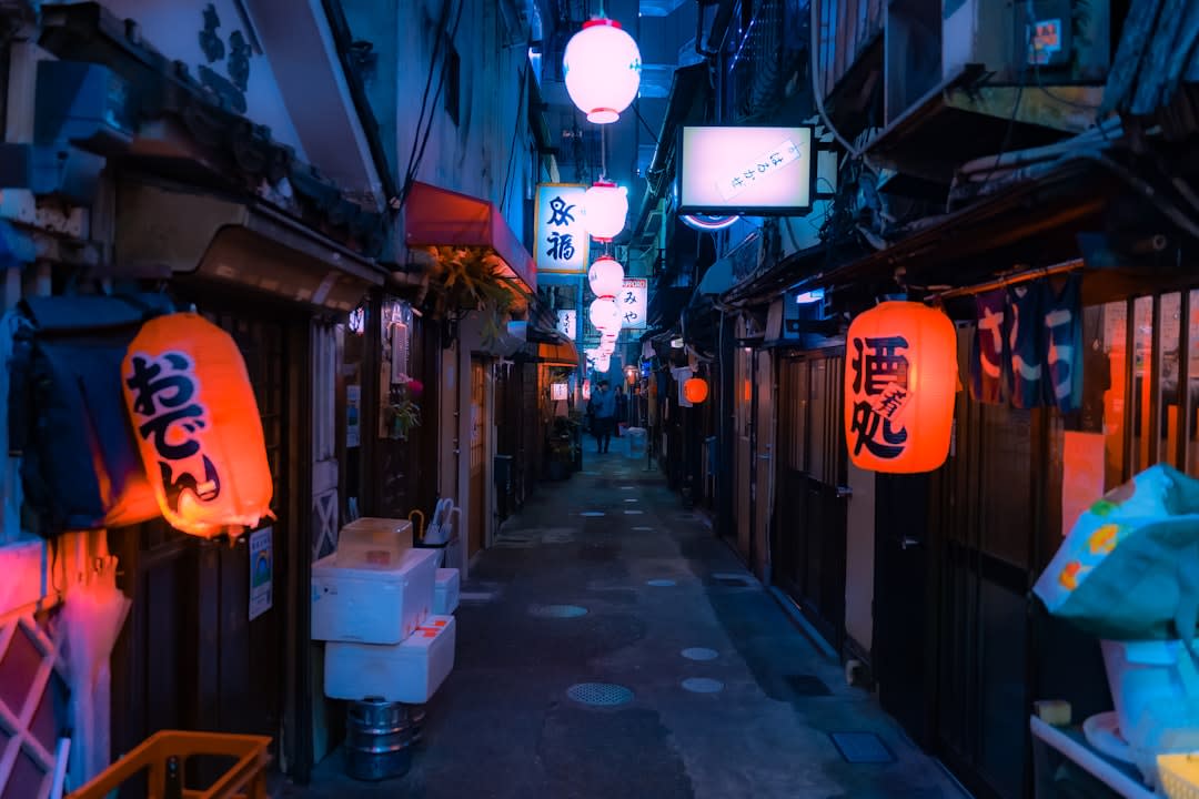 End with nightlife views and food in Shinjuku