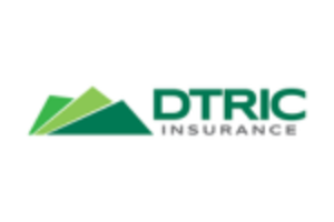 DTRIC Insurance Logo with caption text "Real solutions. Real protection"