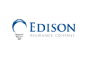 Bulb sketch, Edison Insurance Company logo