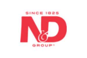 The N&D Group (Norfolk & Dedham) logo