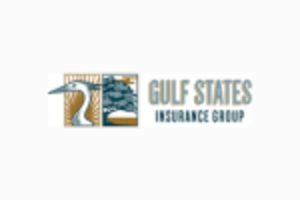 Gulf States Insurance logo with a bird
