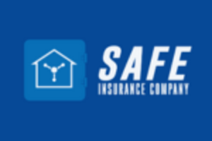 Silhouette of a home - Safe insurance logo