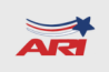 Red, white and blue stripes, blue star representing the ARI logo.  American Risk Insurance