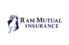 A silhouette of a ram - Ram Mutual Insurance Logo