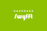 Swyftt name over green background - Swyfft logo