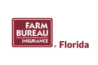 Florida Farm Bureau Insurance Logo.  Caption Text: Get Real Insurance.  Get Real Service. Get Real Peace of Mind.