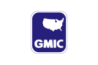 Silhouette of the United States - GMIC - German town Mutual Insurance Company Logo.