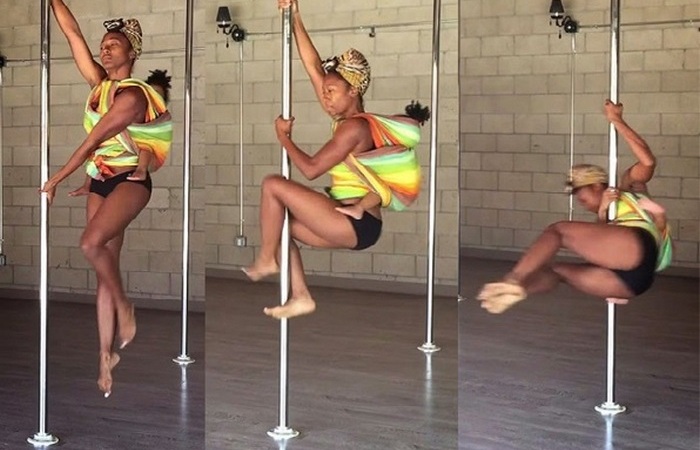 Stupid pole dancing model fan compilations