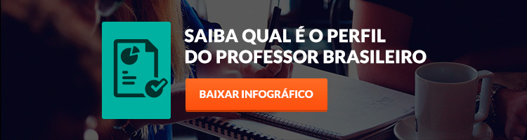 Baixe o material: Infográfico Perfil do professores