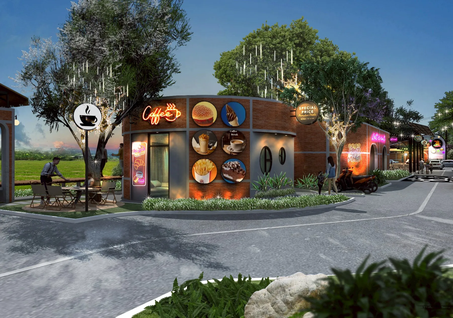 Restaurant complex