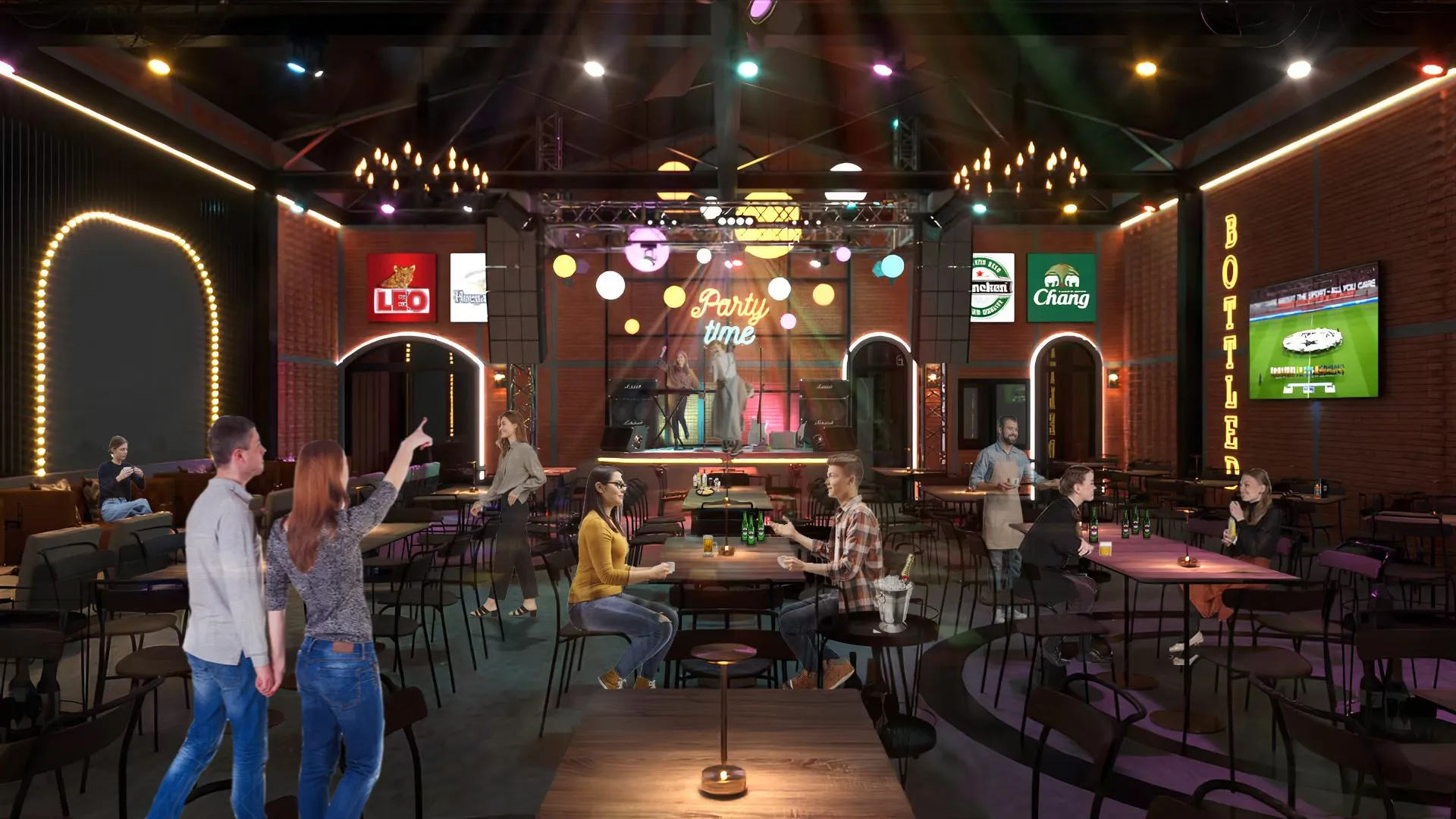 Restaurant complex