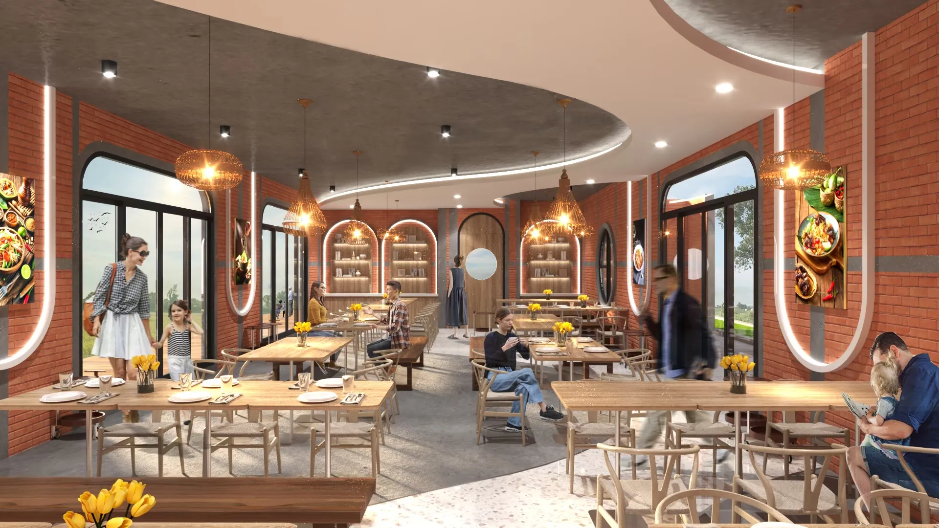 Restaurant complex