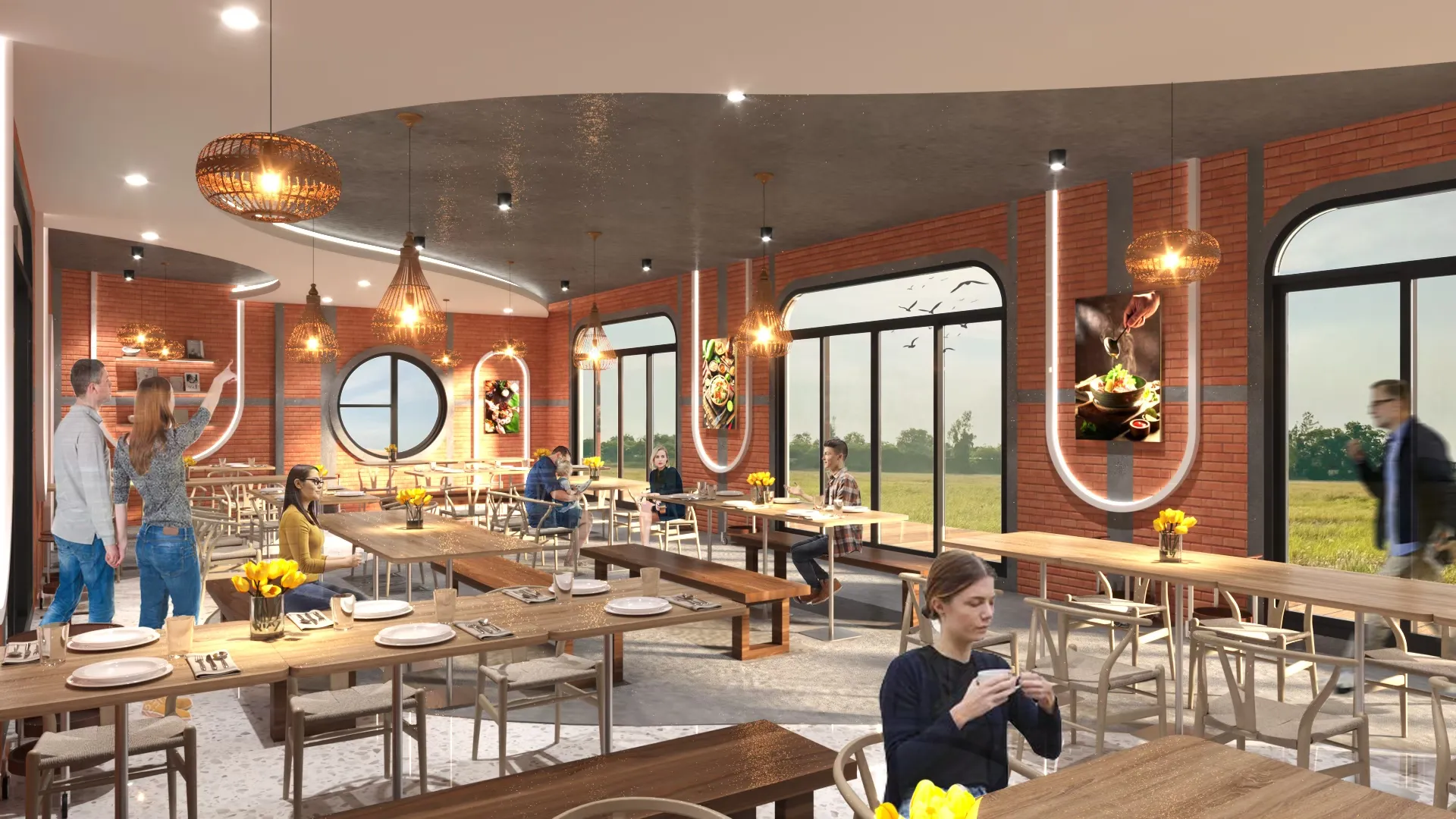 Restaurant complex