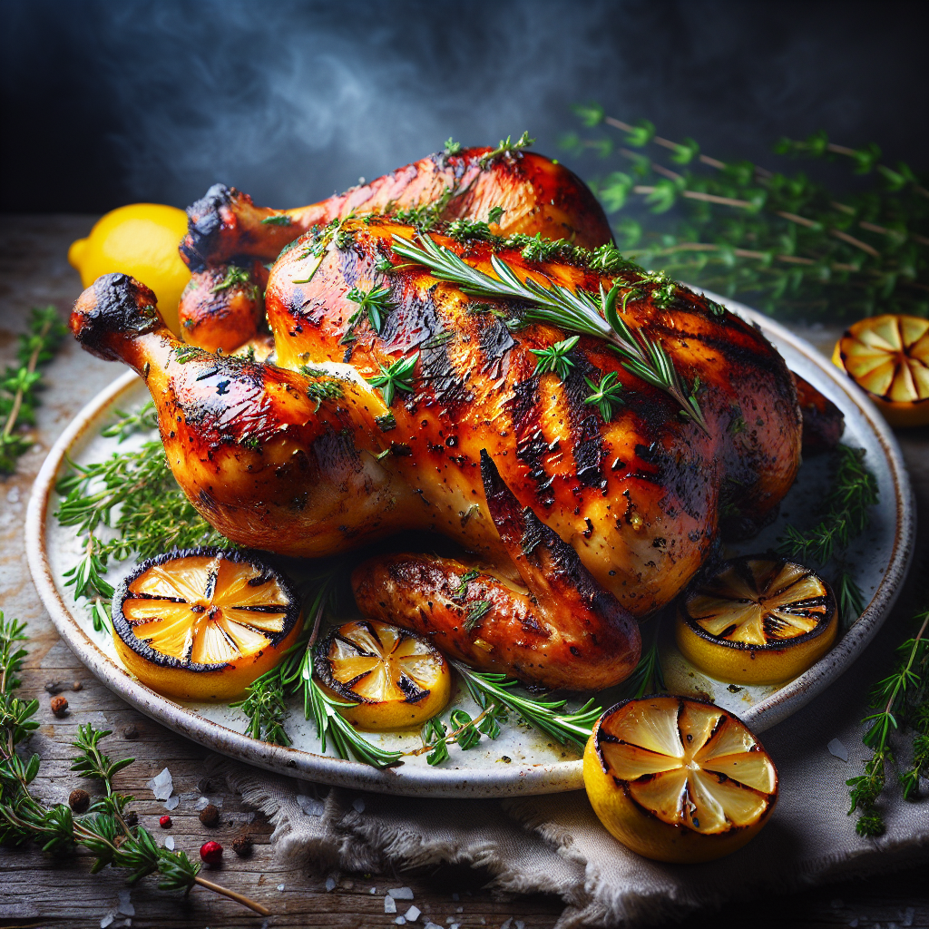 Zesty Lemon Herb Grilled Chicken