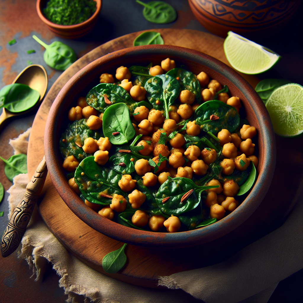 Chickpea & Spinach Delight