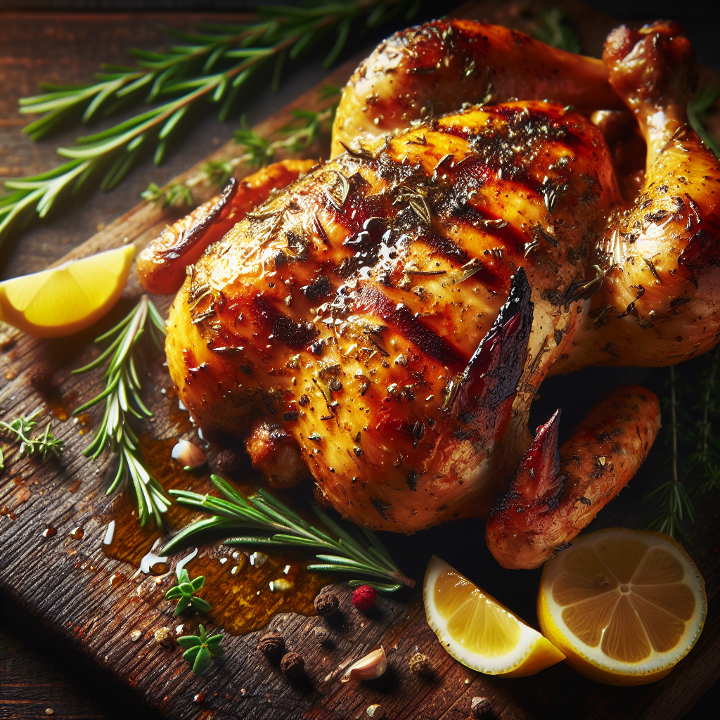 Zesty Lemon Herb Grilled Chicken