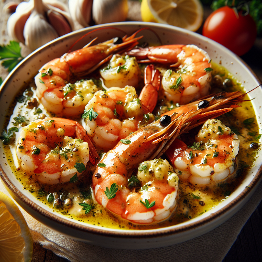 Garlic Herb Butter Shrimp