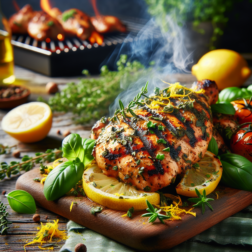 Zesty Lemon Herb Grilled Chicken