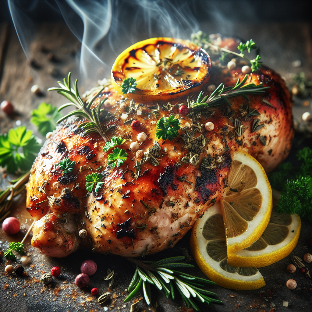 Zesty Lemon Herb Grilled Chicken