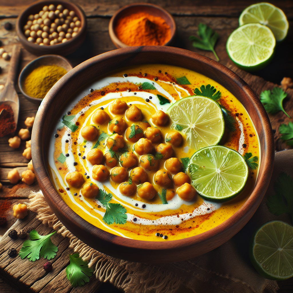 Coconut Lime Chickpea Curry