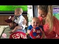 Анна Курникова и Энрике Иглесиас показали своих 5-месячных малышей.