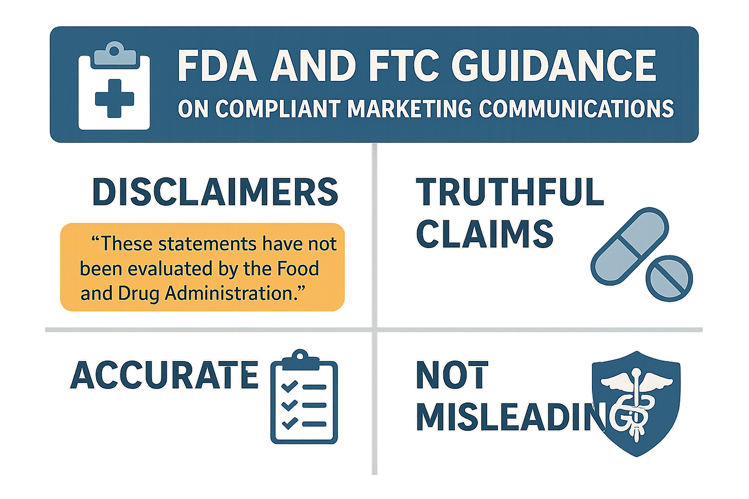 FDA and FTC guidelines for research peptides compliance