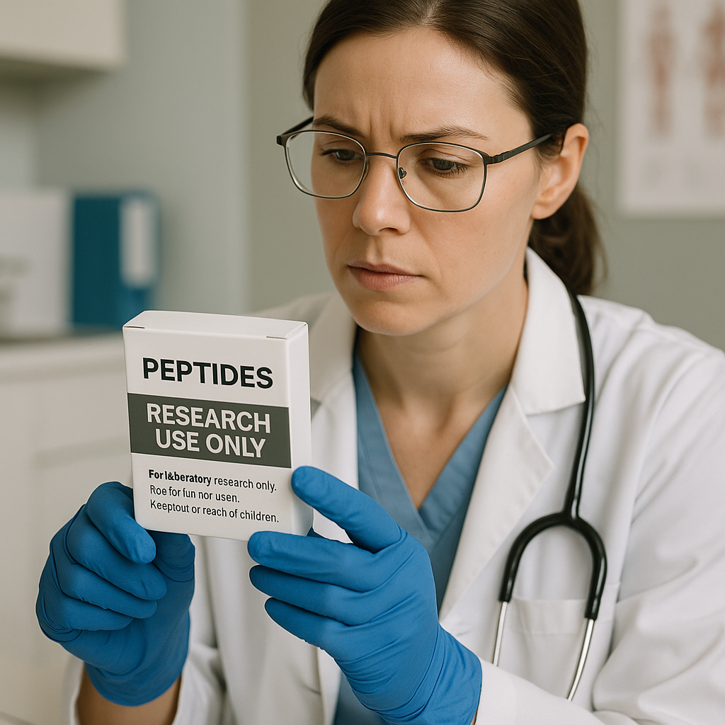 Peptide laboratory research and branding