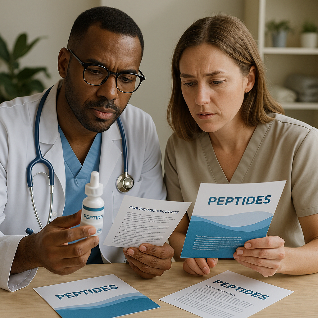 FDA regulatory scrutiny in supplement and peptide marketing