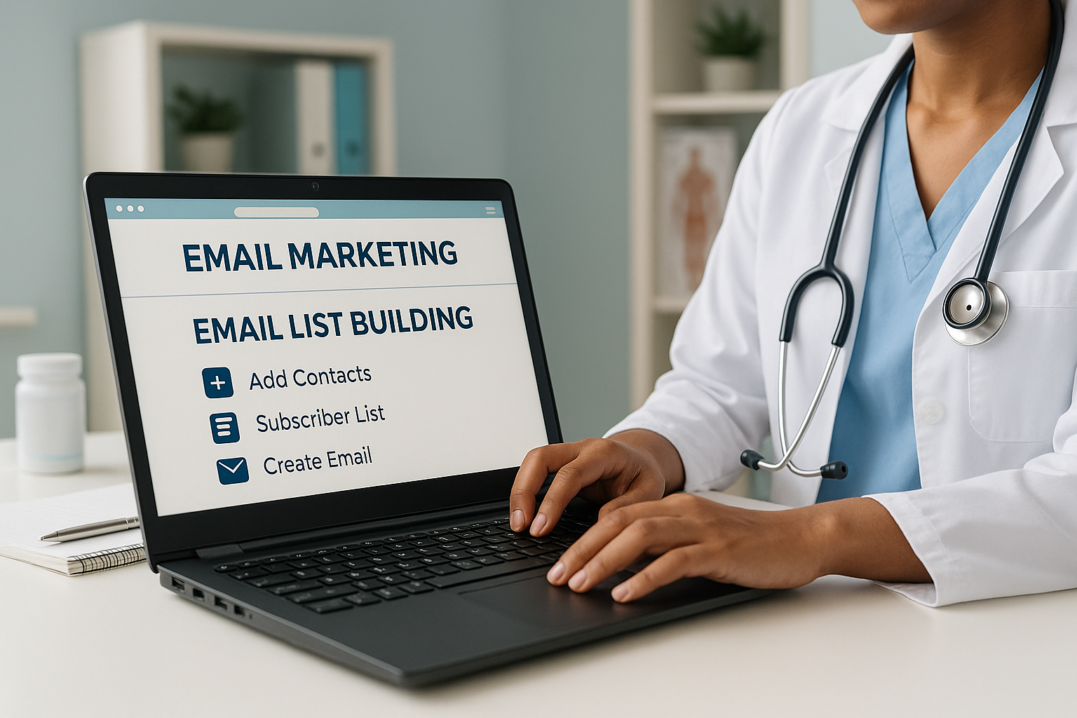 Building a compliant email list for peptide businesses