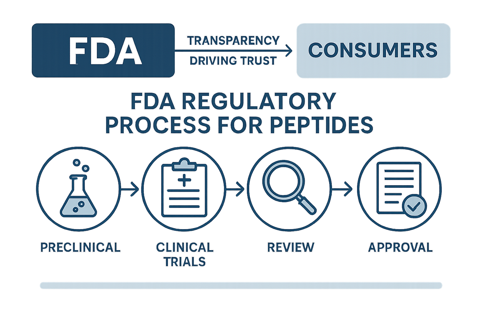 FDA transparency in peptide labeling and packaging