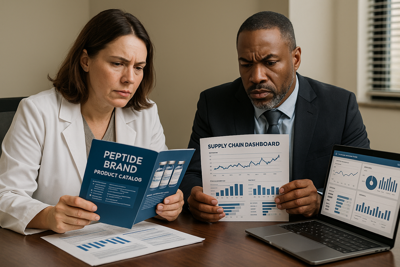 Supply chain digital dashboard showing analytics and tracking metrics