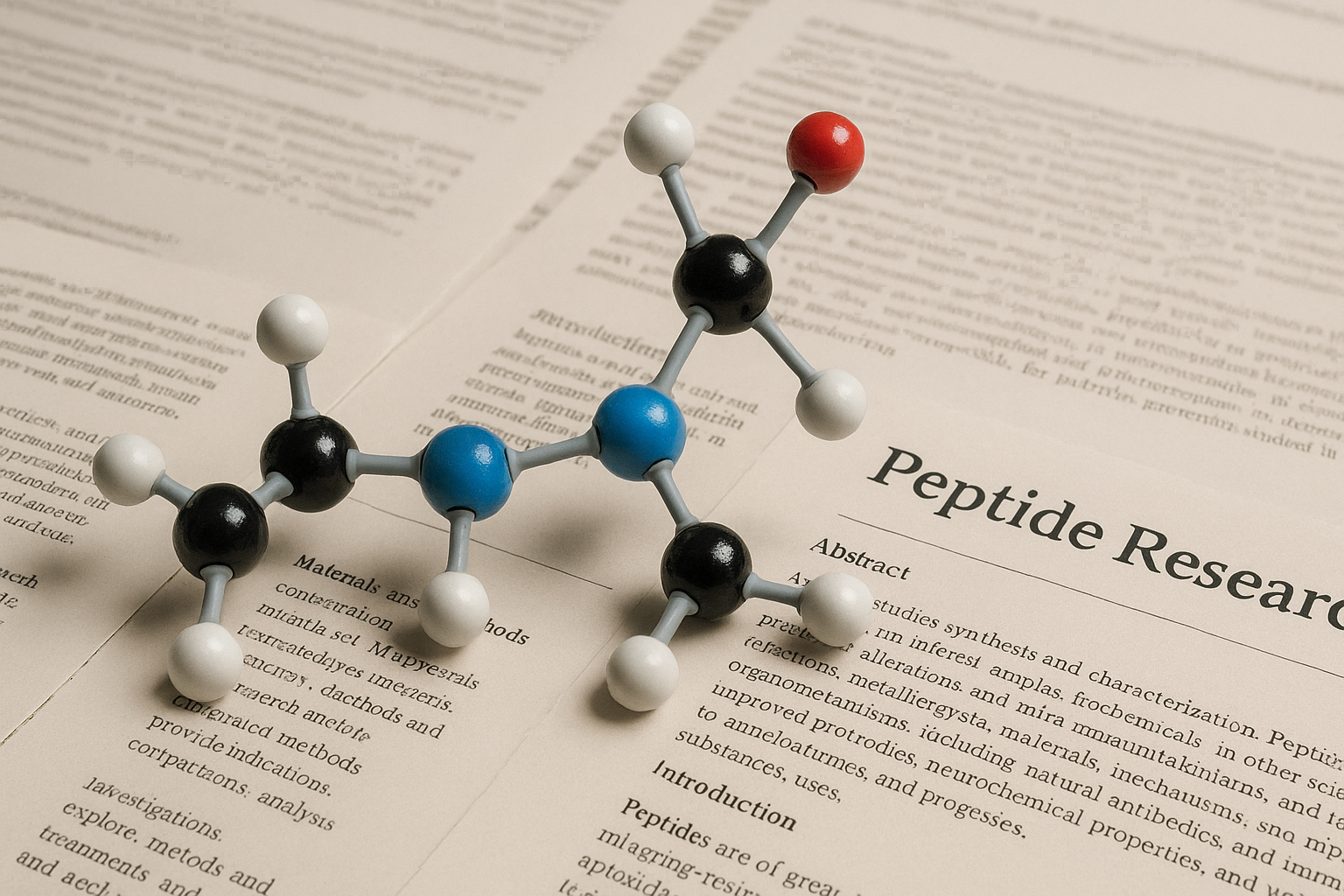 Writing compliant company descriptions and mission statements for peptide brands