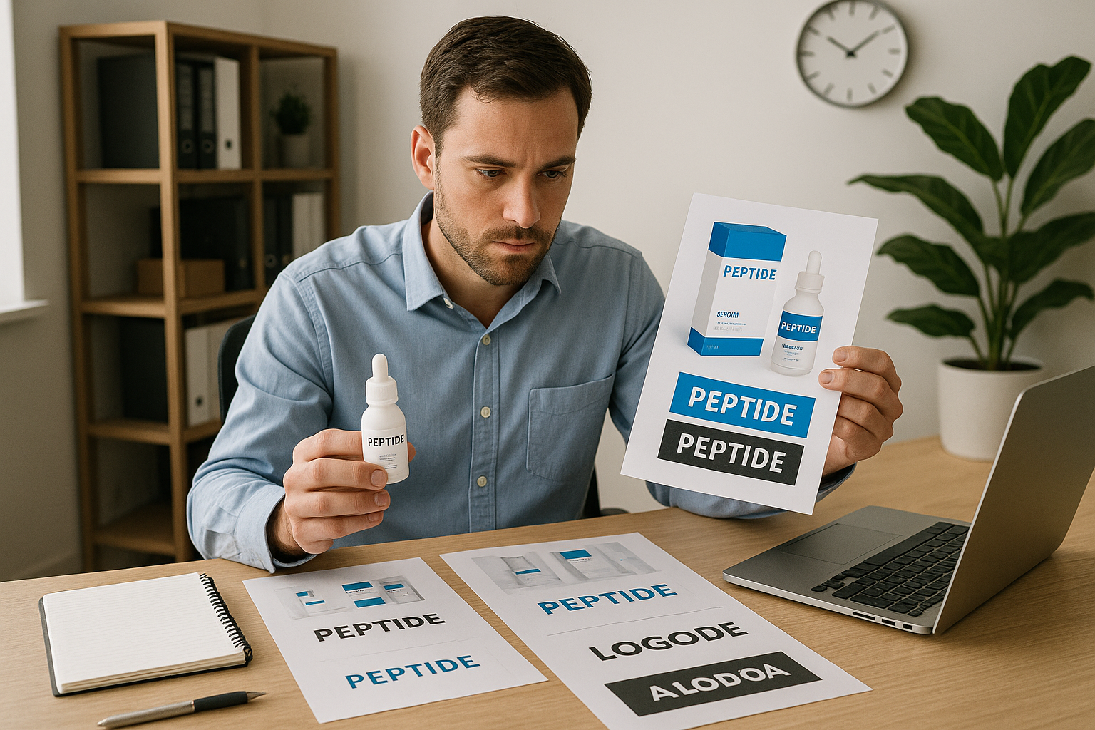 Illustration representing the mindset shift from startup chaos to established brand stability