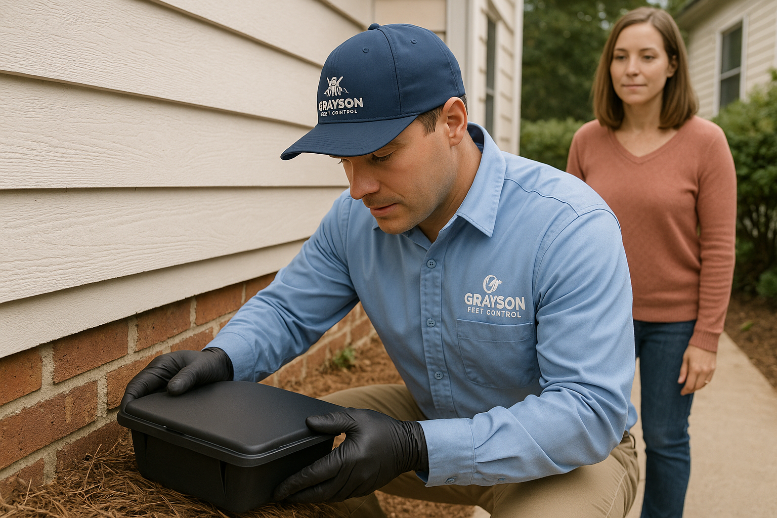 Various mouse control methods displayed in a home setting