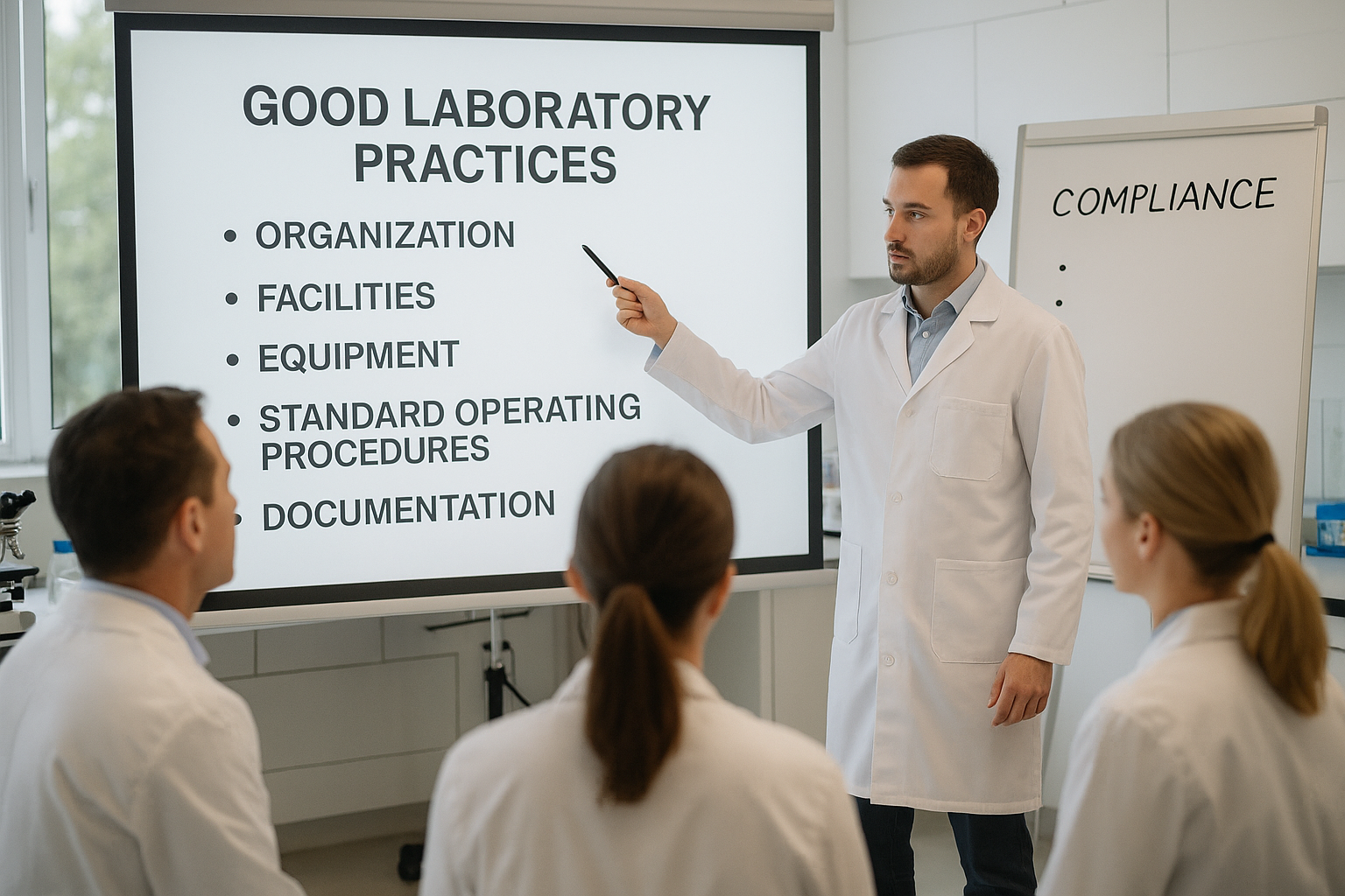 Research protocols session flowchart showing lecture, demo, and assessment phases