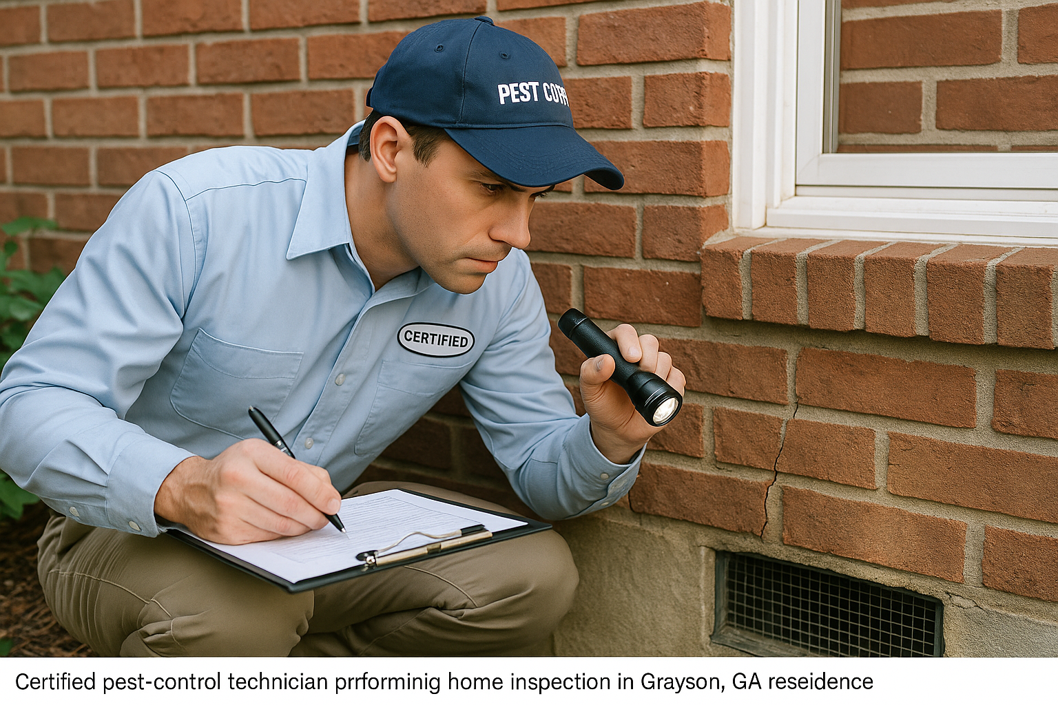 Illustration of rat activity in a suburban yard