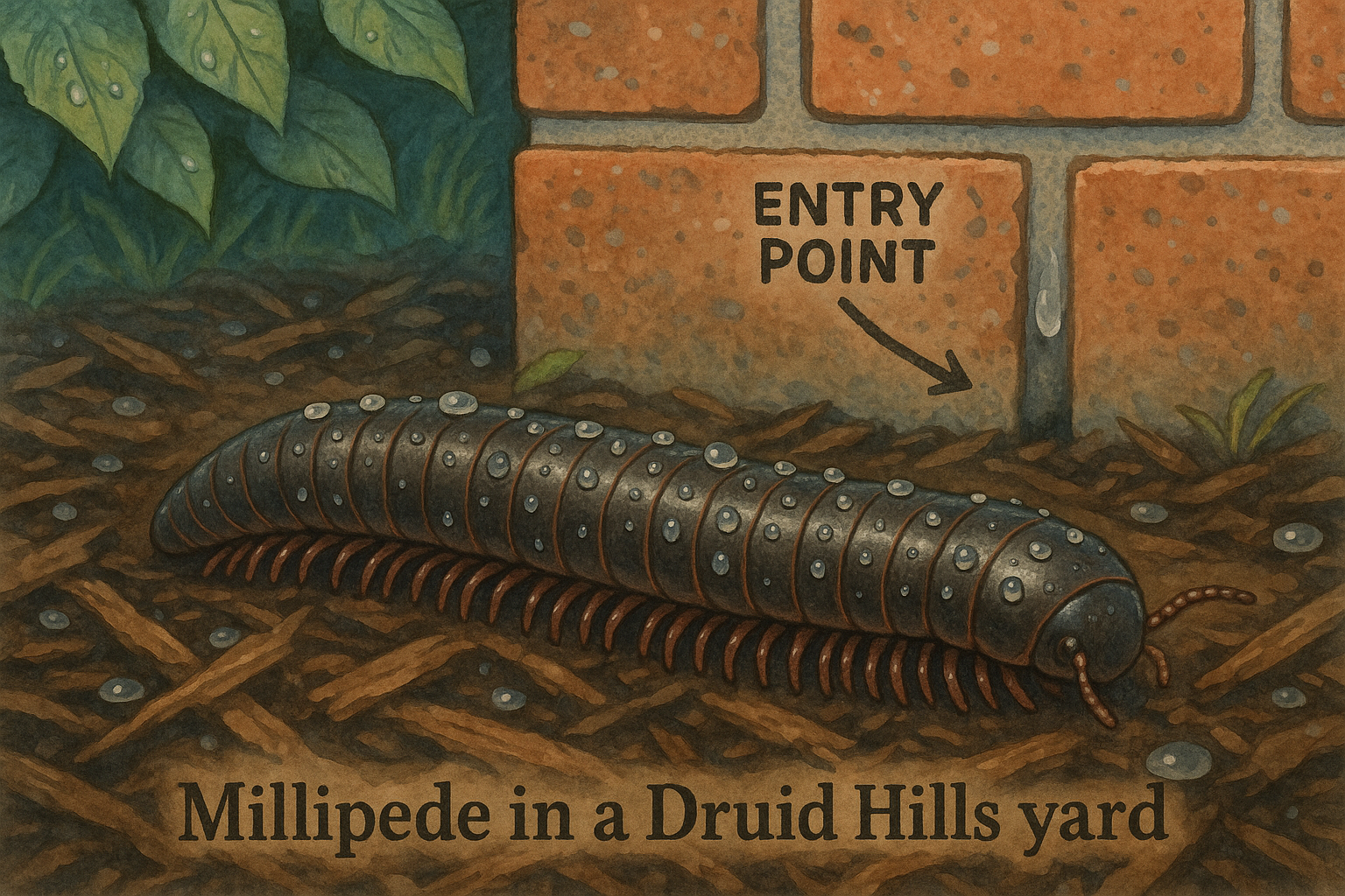 Fast Millipede Exterminator Druid Hills