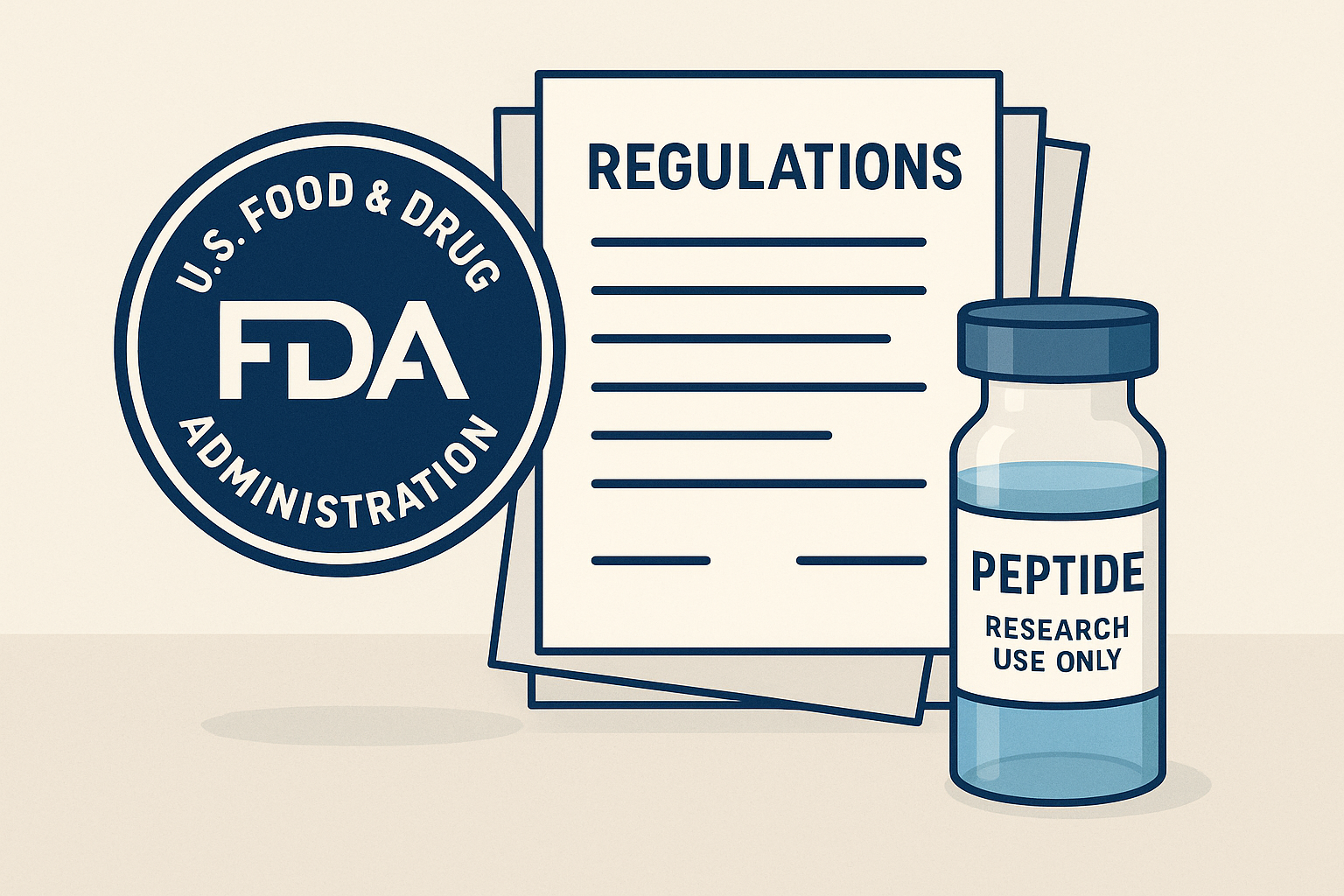 FDA RUO seal illustration