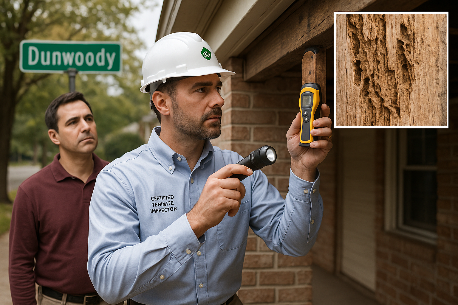 Comparison of subterranean and drywood termite damage