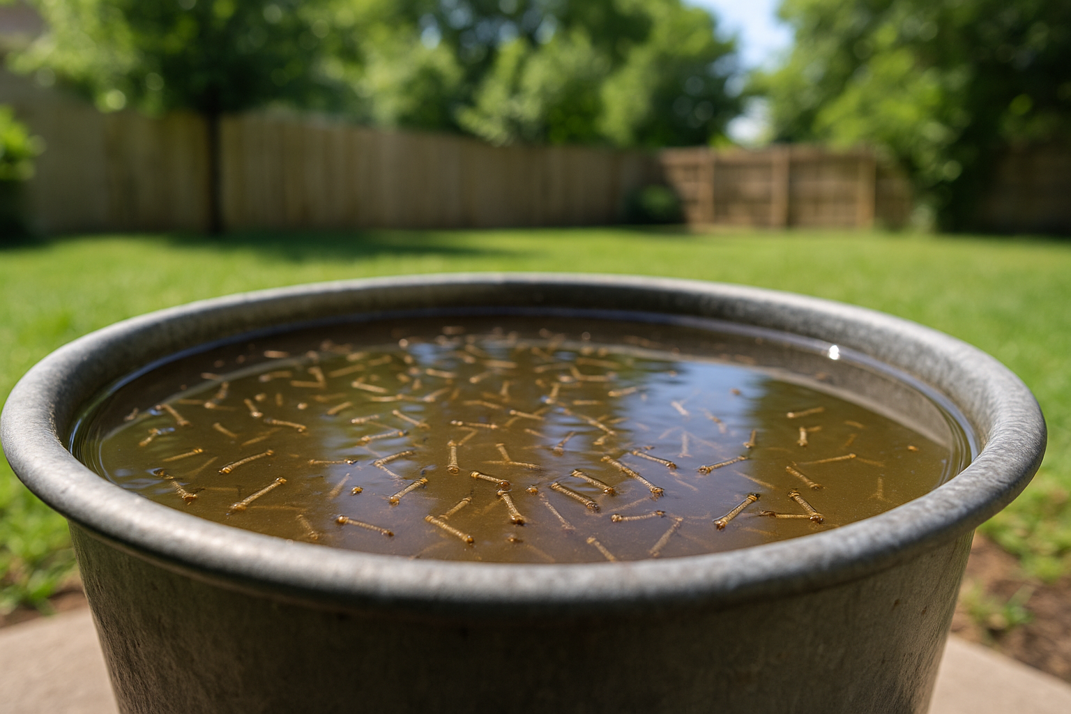 Map highlighting mosquito breeding hotspots in Brookhaven, Georgia