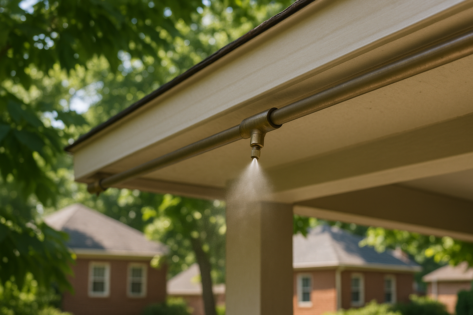 Map of Anthem Pest service zones covering Peachtree Park, Brookhaven Village, and North Brookhaven