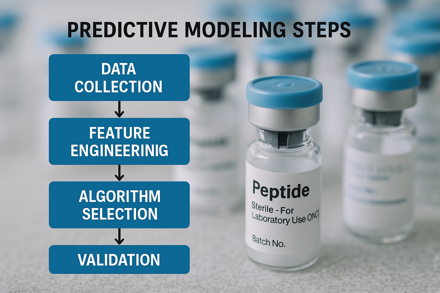 Data integration workflow for peptide forecasting